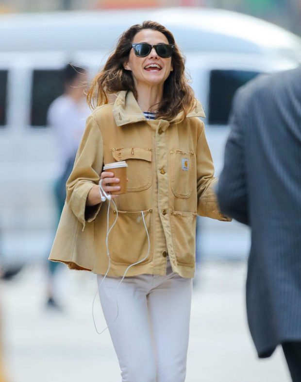 Keri Russell - Out in New York City