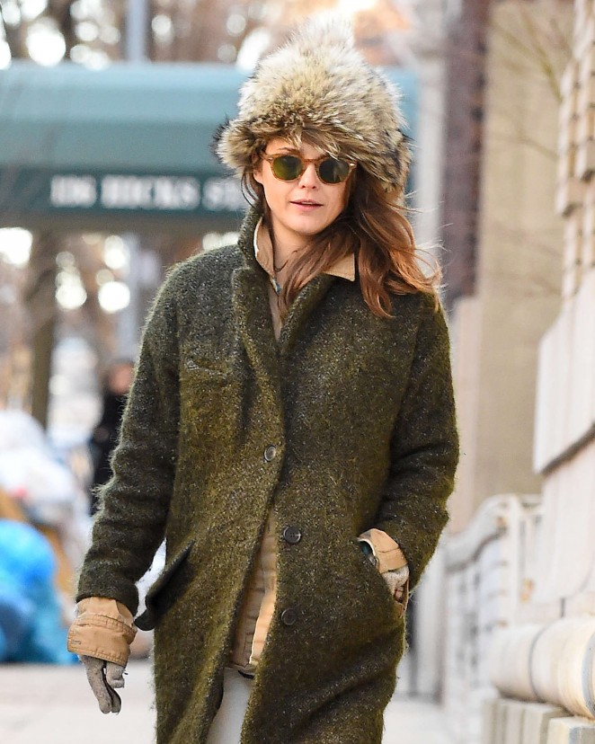 Keri Russell out in New York