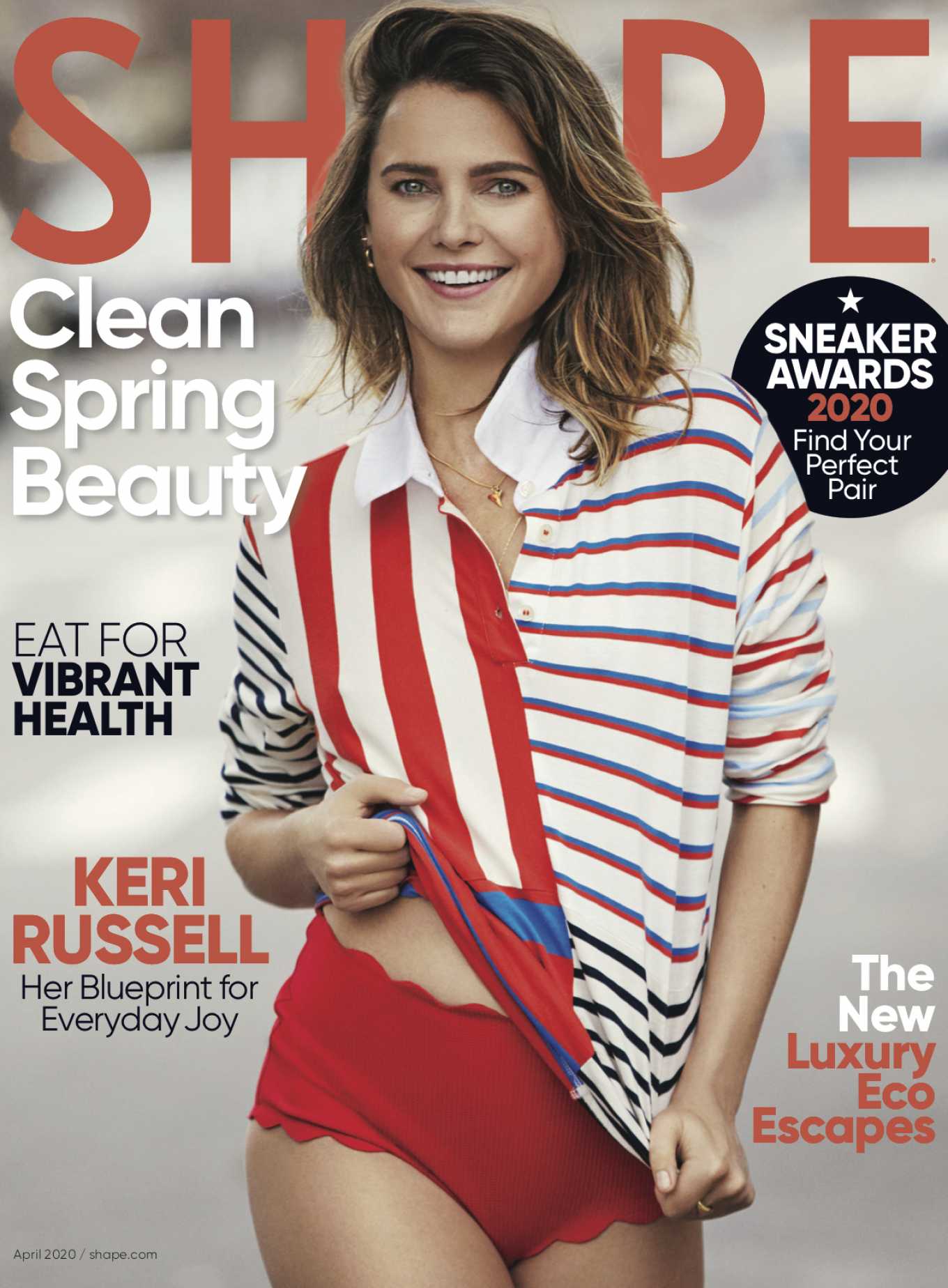 Keri Russell - Shape US Magazine (April 2020)