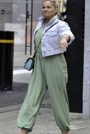 Kerry Katona - Shopping candids for Art in Manchester City Centre