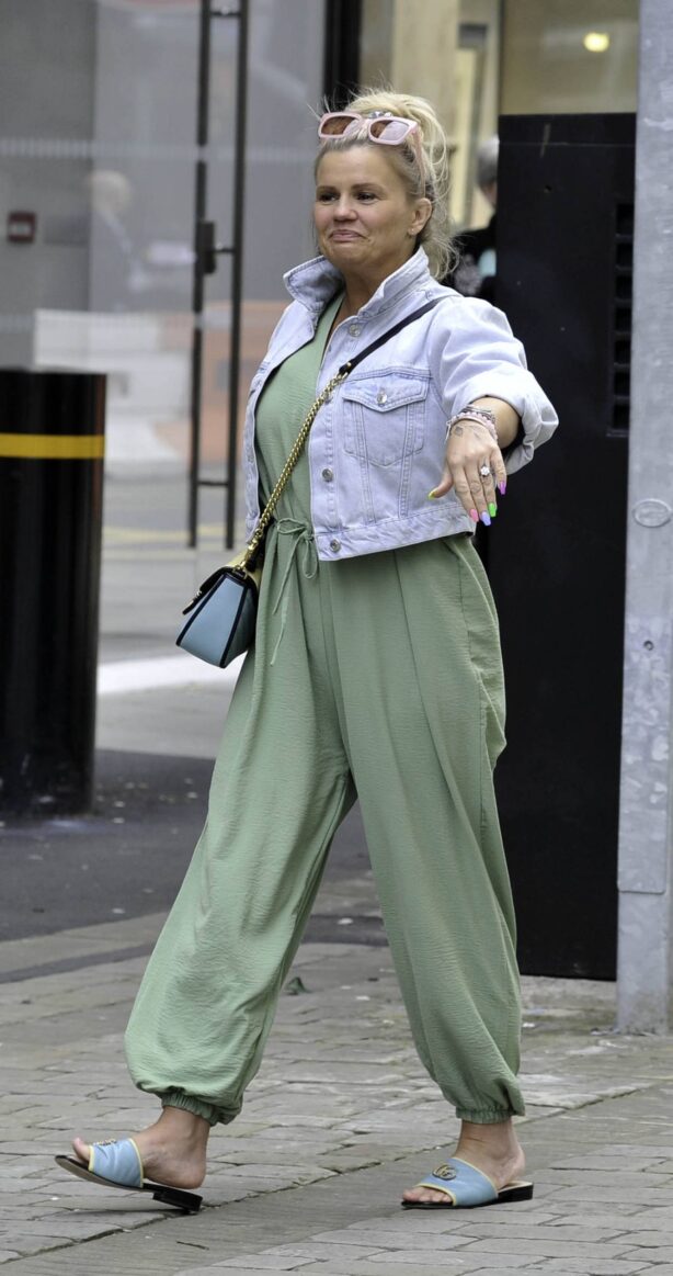 Kerry Katona - Shopping candids for Art in Manchester City Centre