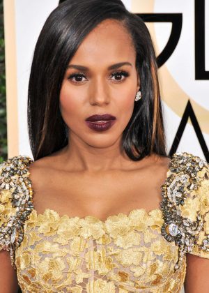 Kerry Washington - 74th Annual Golden Globe Awards in Beverly Hills