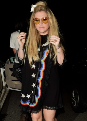 Kesha at CAA Pre-Grammy Awards party in West Hollywood
