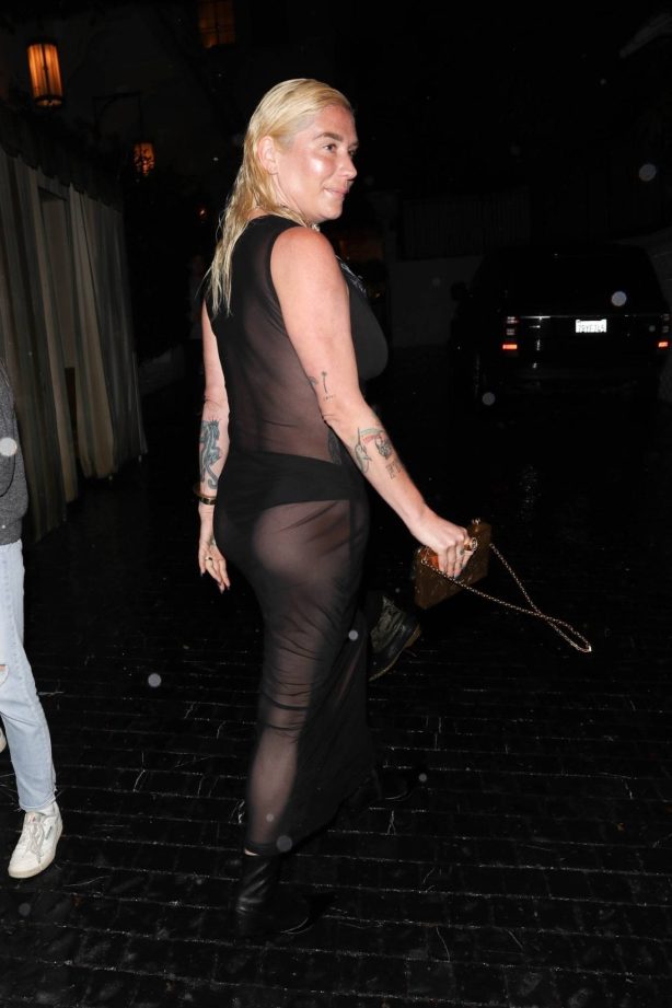 Kesha - Attends the Vanity Fair party at Chateau Marmont in Los Angeles