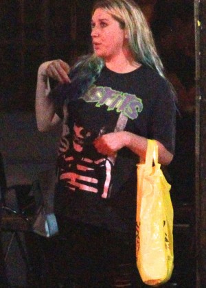 Kesha night out in Los Feliz