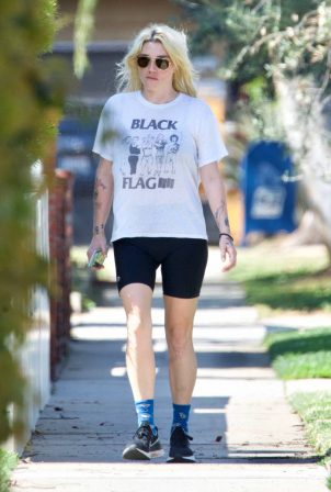 Kesha - Spotted after her workout in West Hollywood