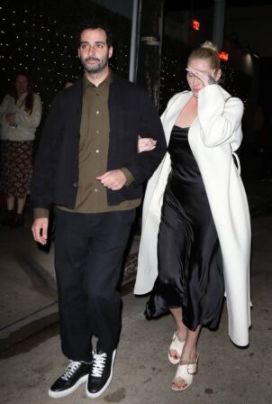 Kesha - With her boyfriend at celebrity hotspot Giorgio Baldi in Santa Monica