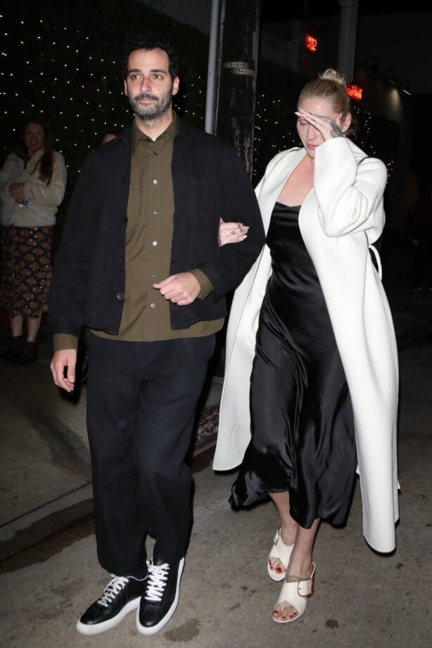 Kesha - With her boyfriend at celebrity hotspot Giorgio Baldi in Santa Monica