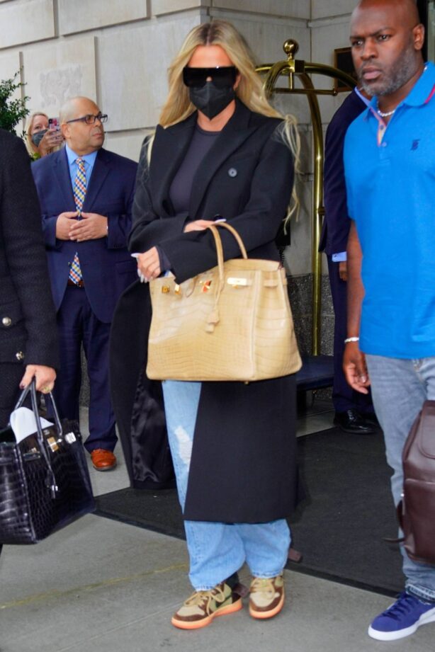 Khloe Kardashian - departs her hotel en route for NBC studios in New York City