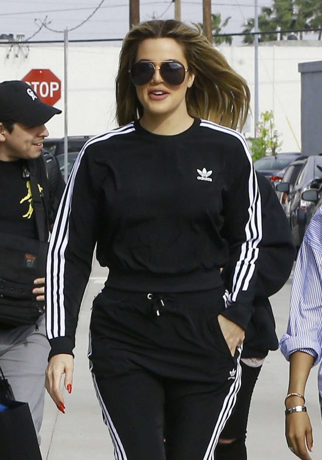 Khloe Kardashian Filming for her TV show in Culver City – GotCeleb