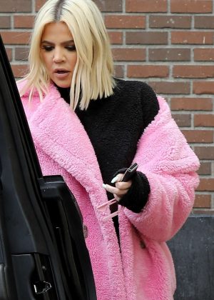 Khloe Kardashian - Leaving hair salon in Beverly Hills