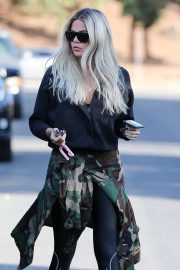 Khloe Kardashian - Out and about in Van Nuys