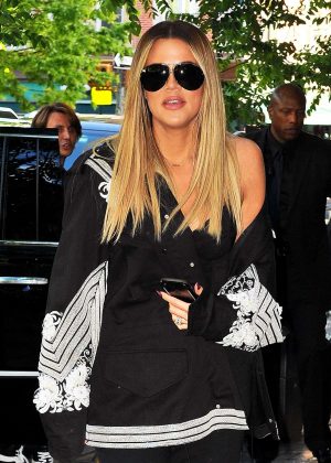 Khloe Kardashian out for lunch in New York City