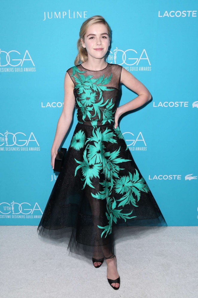 Kiernan Shipka - 2015 Costume Designers Guild Awards in Beverly Hills