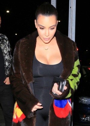 Kim Kardashian at Giorgio Baldi in Santa Monica