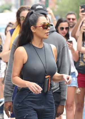 Kim Kardashian at Meatpacking District in NYC