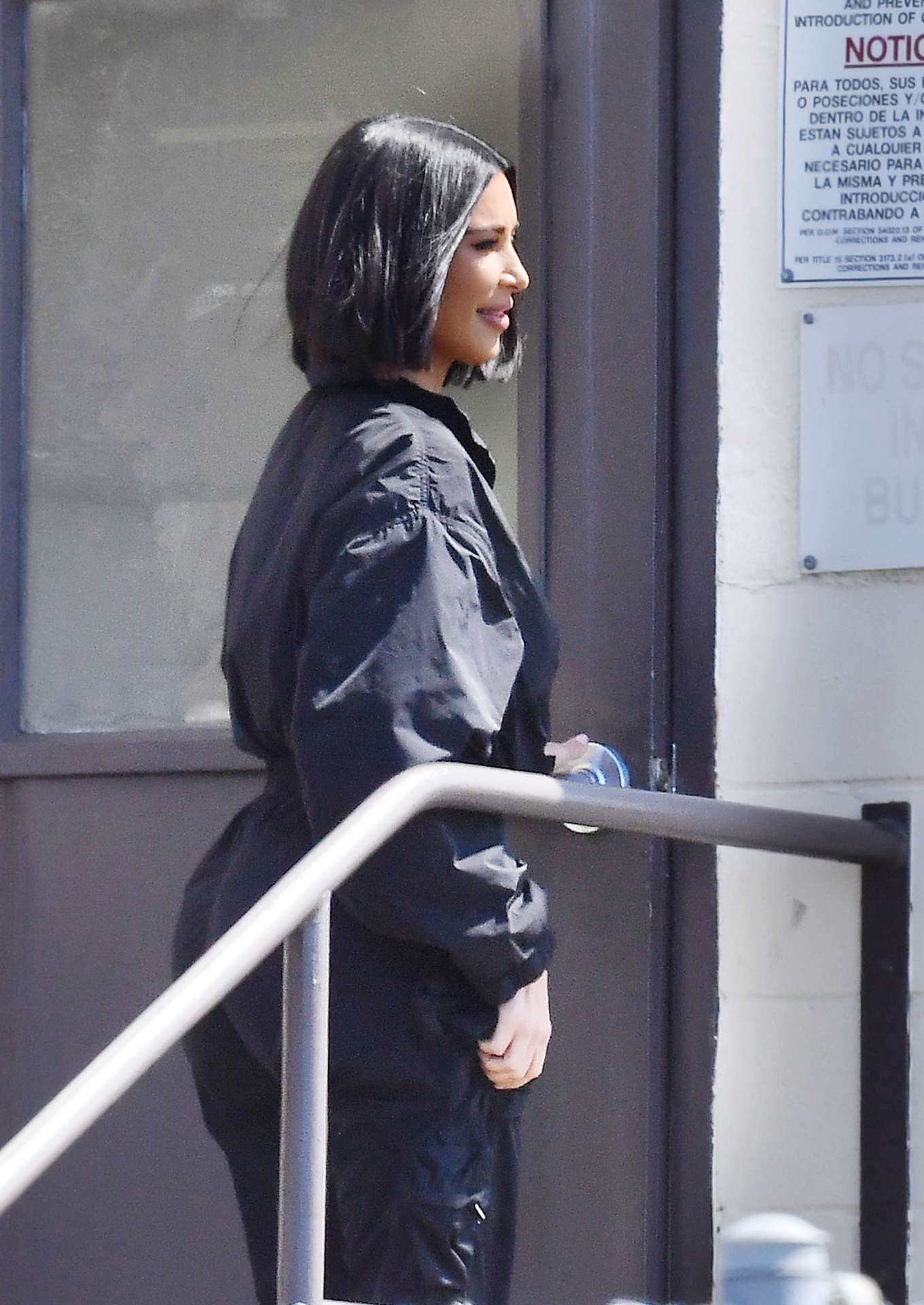 Kim Kardashian at San Quentin State Prison