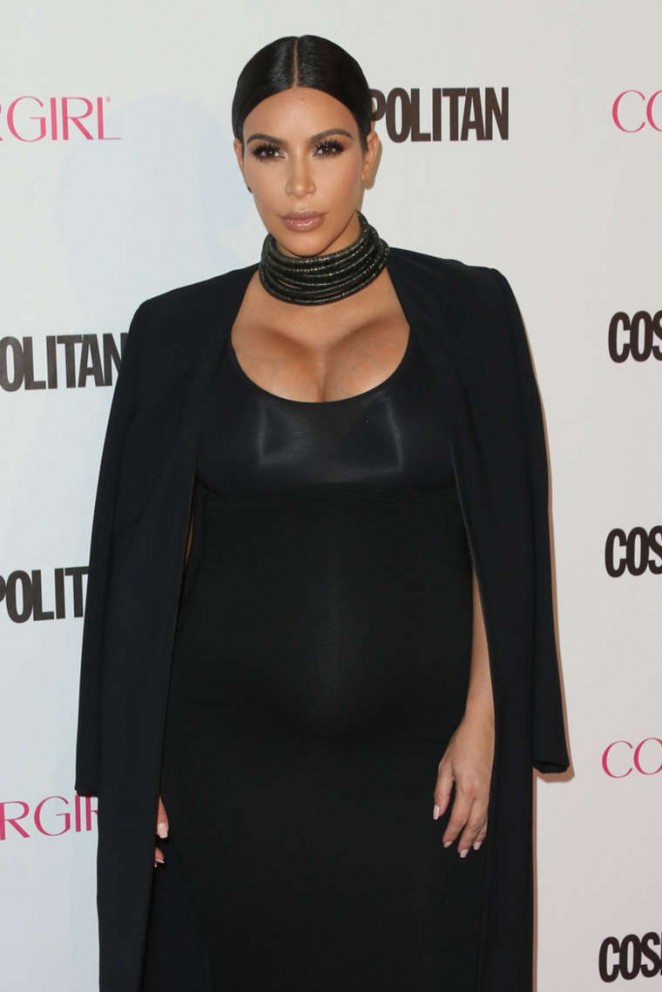 Kim Kardashian - Cosmopolitan's 50th Birthday Celebration in West Hollywood