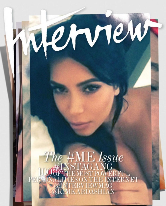 Kim Kardashian - Interview Magazine Cover (September 2015)