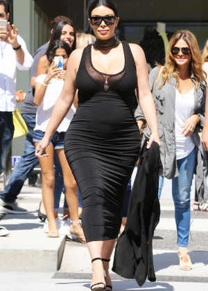 Kim Kardashian - La Scala Restaurant in Beverly Hills