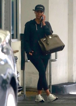 Kim Kardashian - Leaving dermatologist in LA