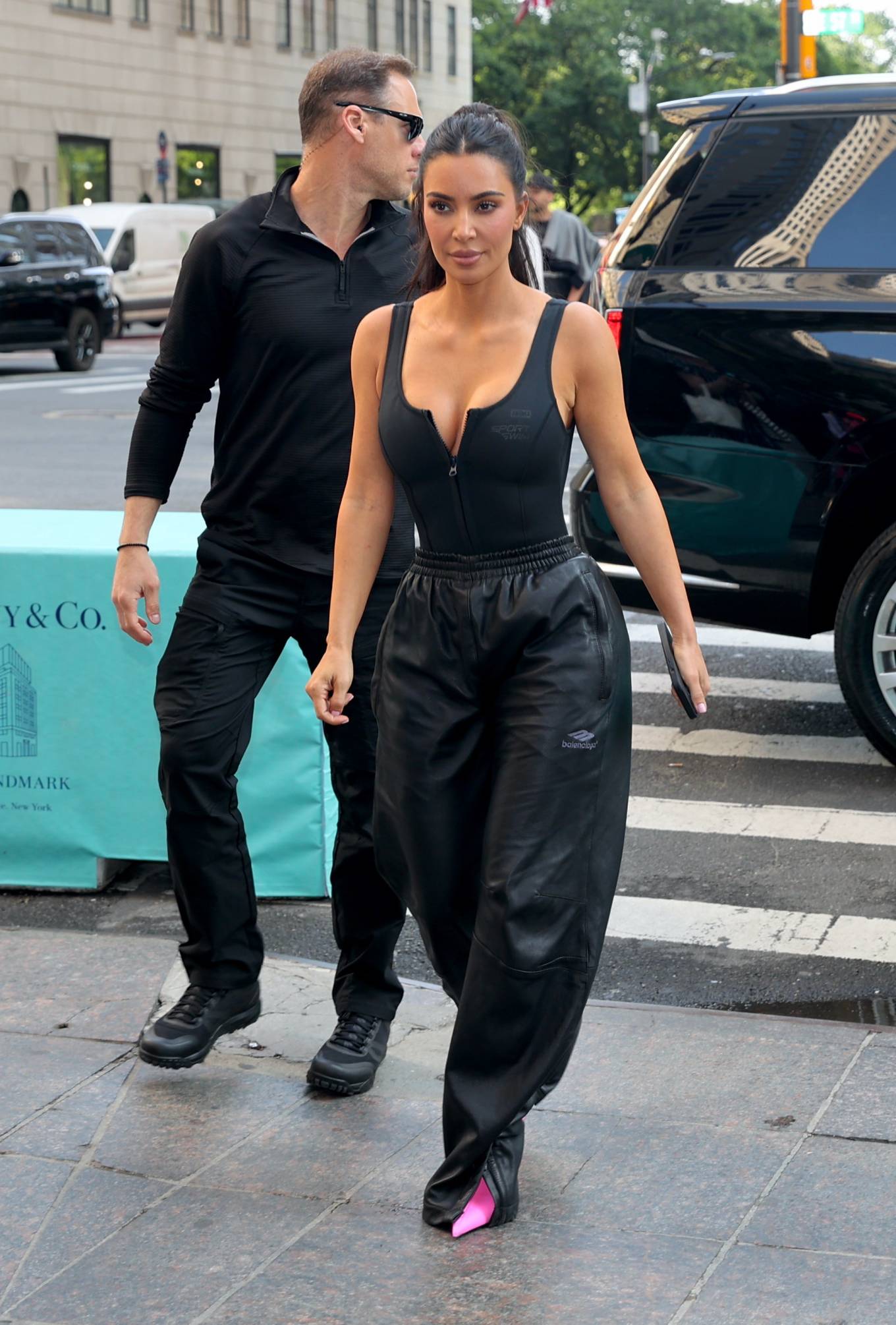 Kim Kardashian - Leaving her hotel in New York