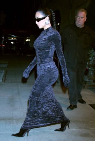 Kim Kardashian - Leaving Zero Bond in New York City