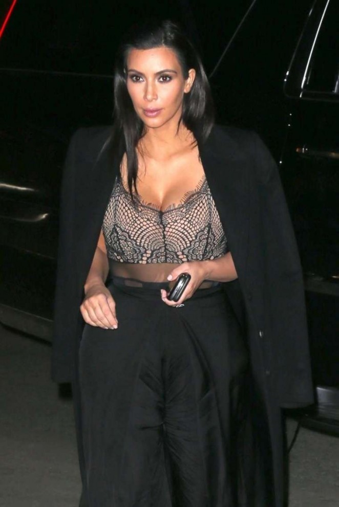 Kim Kardashian - Night Out in New York City