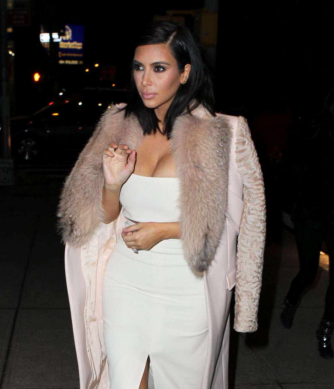 Kim Kardashian Night Out in NY -01 | GotCeleb