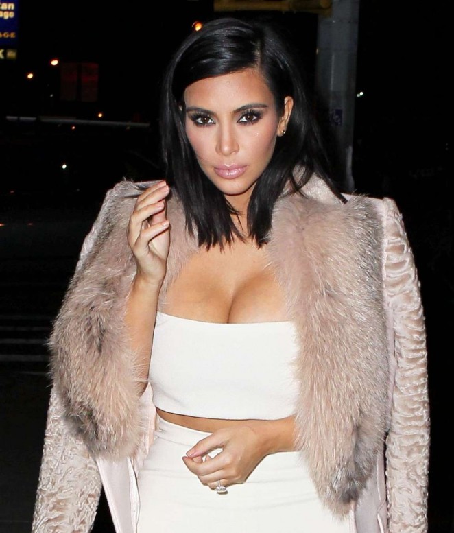 Kim Kardashian Night Out in New York