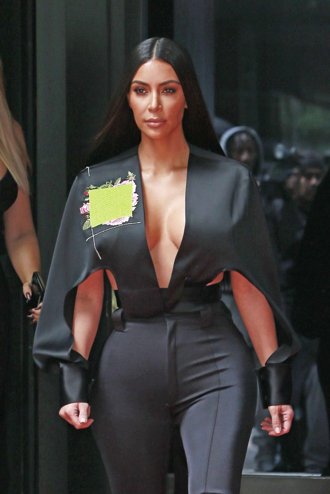 Kim Kardashian on NBC Universal Upfronts in New York City