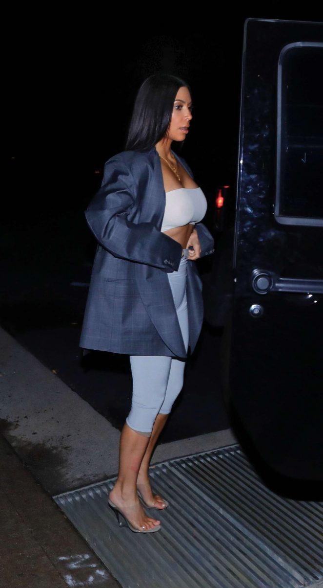 Kim Kardashian out and about in Bel Air