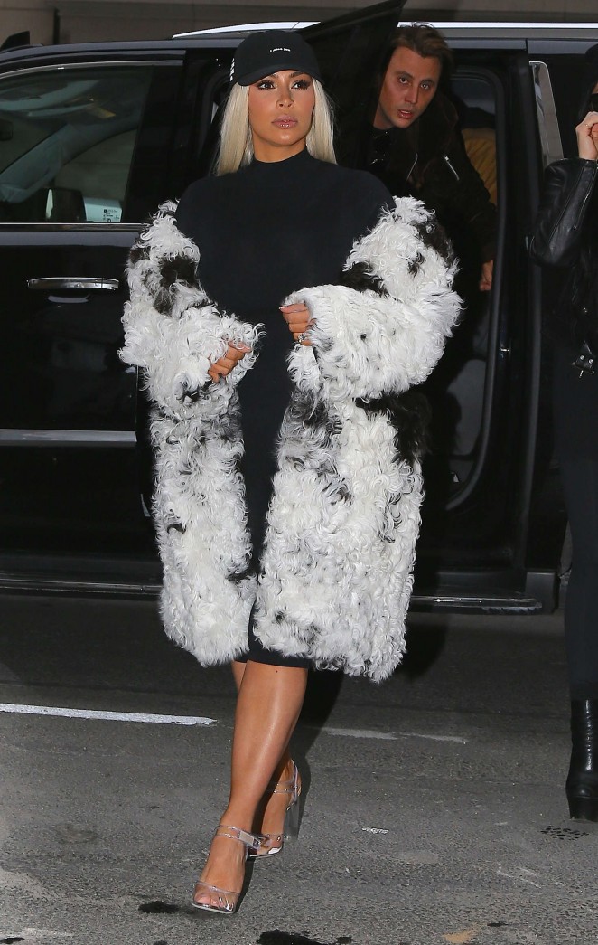Kim Kardashian - Out and about in New York City