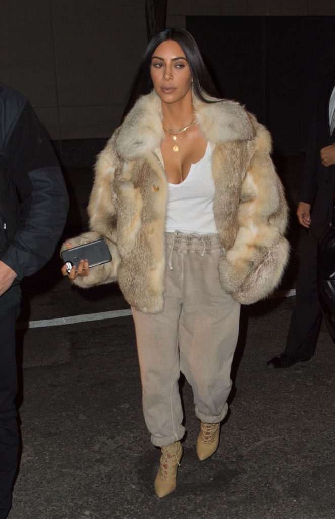 Kim Kardashian out in New York City