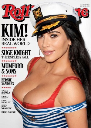 Kim Kardashian - Rolling Stone Cover Magazine (July 2015)