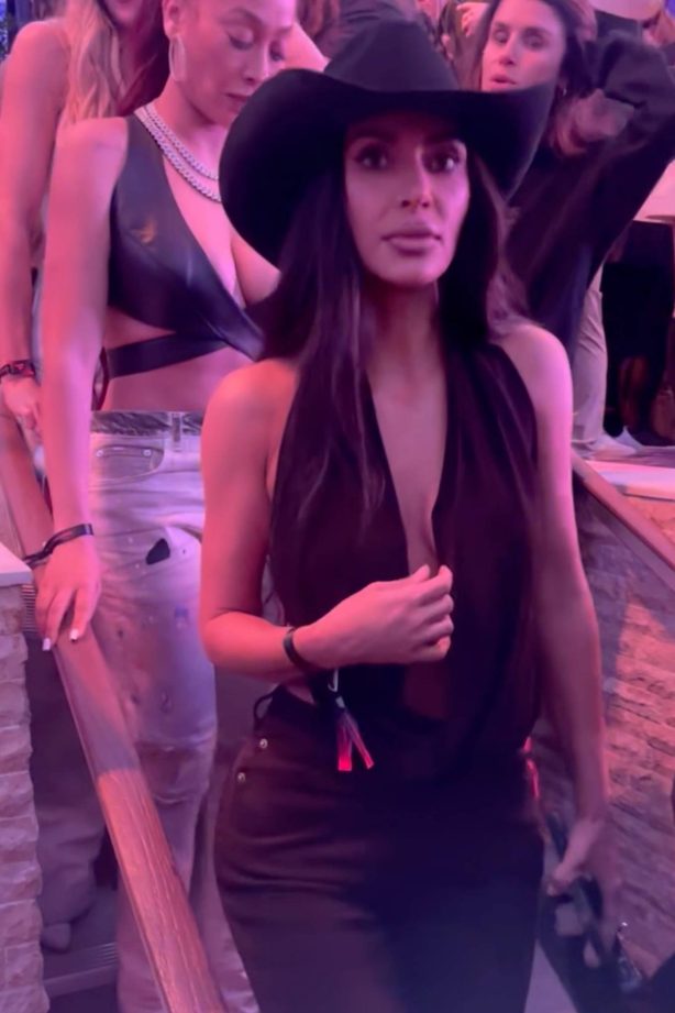 Kim Kardashian - Seen at Michael Rubin’s Fanatics party in Las Vegas