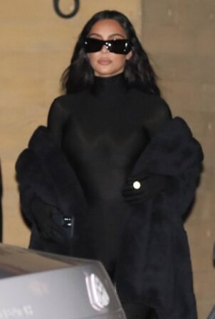 Kim Kardashian - Seen at Nobu in Malibu