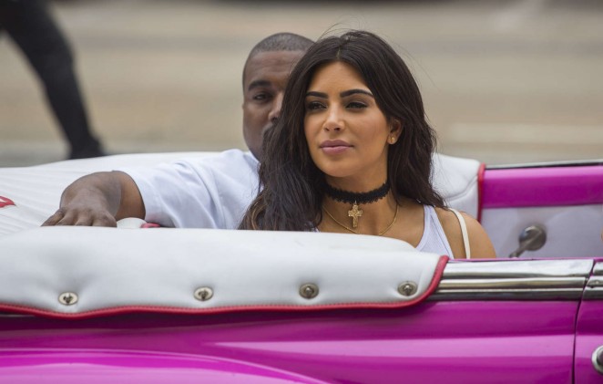 Kim Kardashian - Visiting Cuba