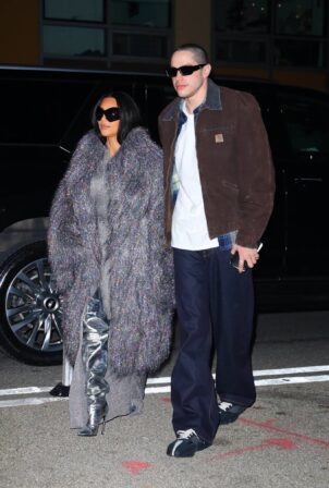 Kim Kardashian - With Pete Davidson enjoy an early Valentine's weekend date night in Brooklyn