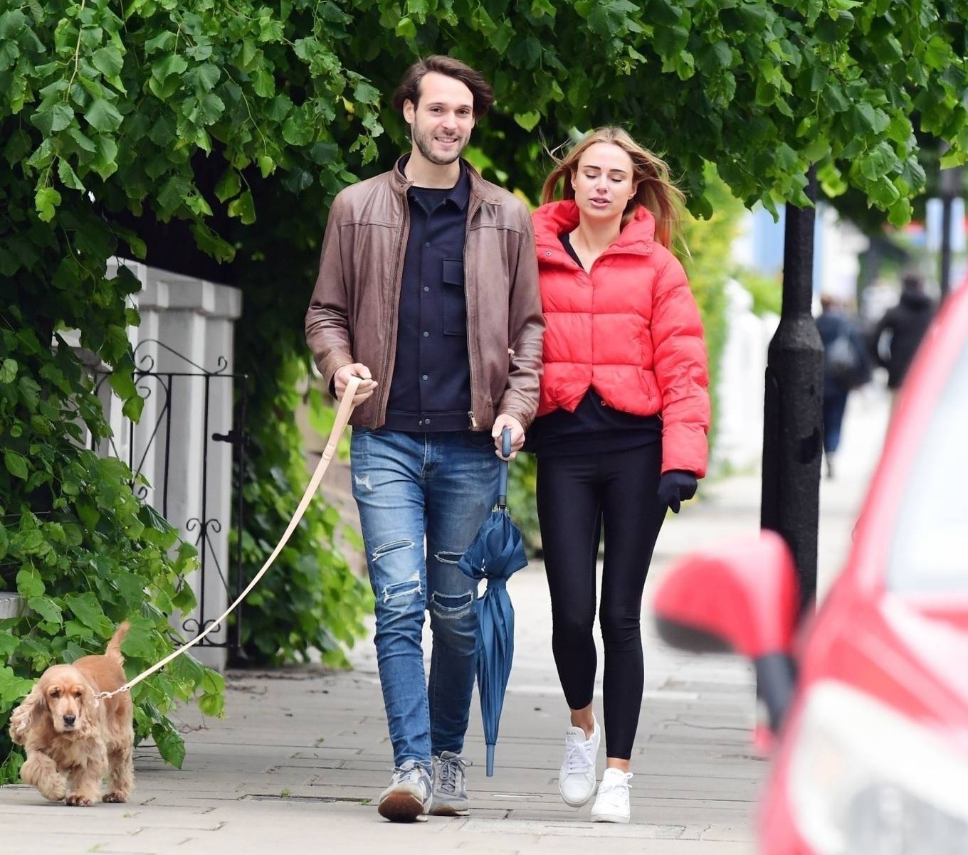 Kimberley Garner 2021 : Kimberley Garner – With mystery man out in Londons Notting Hill-09