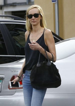 Kimberly Stewart Shopping at Gelson's Market in Studio City