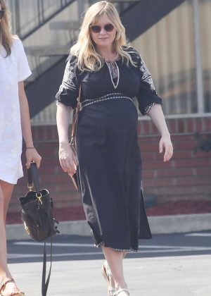 Kirsten Dunst - Attends a church service in LA