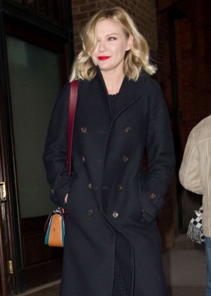 Kirsten Dunst - Leaves her Hotel in New York