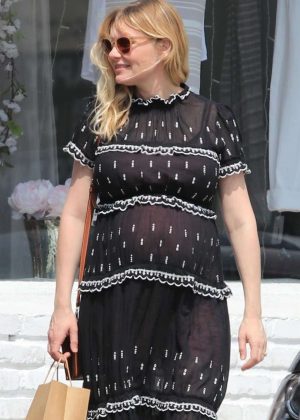 Kirsten Dunst - Out and about in Toluca Lake