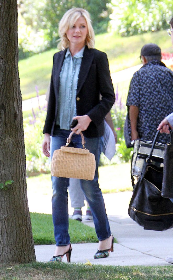 Kirsten Dunst out in Los Angeles