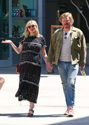 Kirsten Dunst with husband out in Hollywood