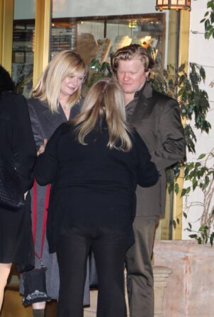 Kirsten Dunst - With Jesse Plemmons leave a dinner at the Sunset Tower Hotel