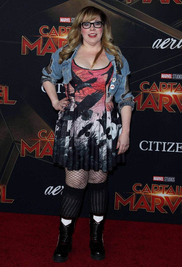 Kirsten Vangsness - 'Captain Marvel' Premiere in Los Angeles