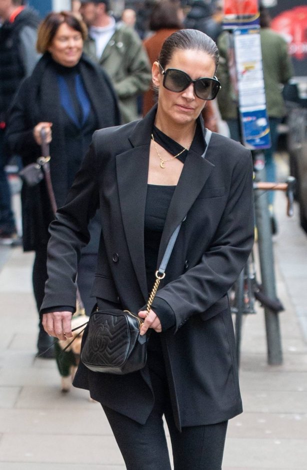 Kirsty Gallacher - Spotted while out in Soho - London