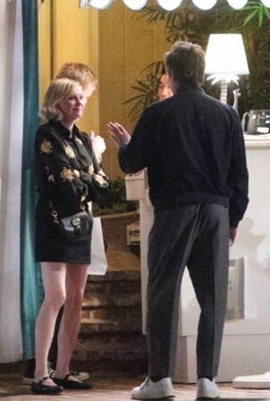 Kisten Dunst - With Jesse Plemons on a late dinner at San Vicente Bungalows in West Hollywood